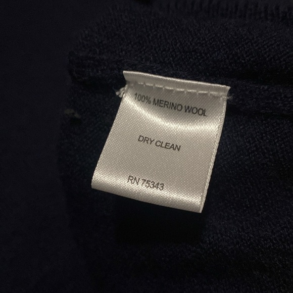 🟧$8 ADD-ON🟧 Merino Wool • Men’s Sweater • size LARGE - Picture 4 of 4